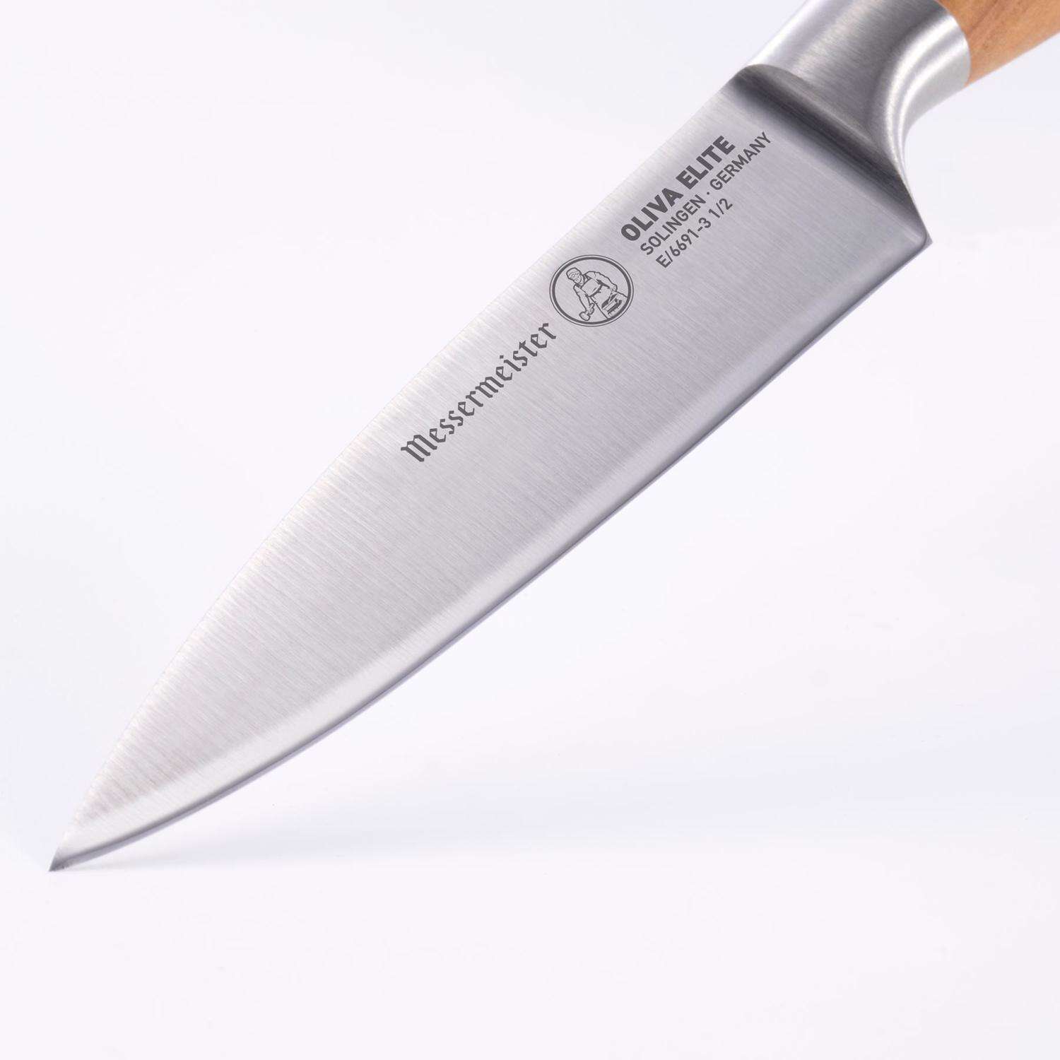 Messermeister Oliva Elite 3.5 in. L Stainless Steel Paring Knife 1 pc