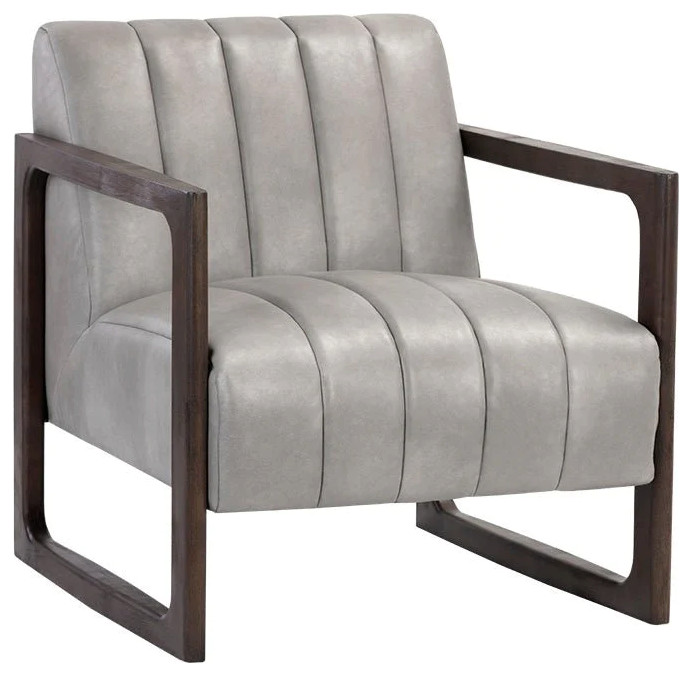 Carolin Lounge Chair   Bravo Metal   Transitional   Armchairs And Accent Chairs   by Rustic Home Furniture Deco  Houzz