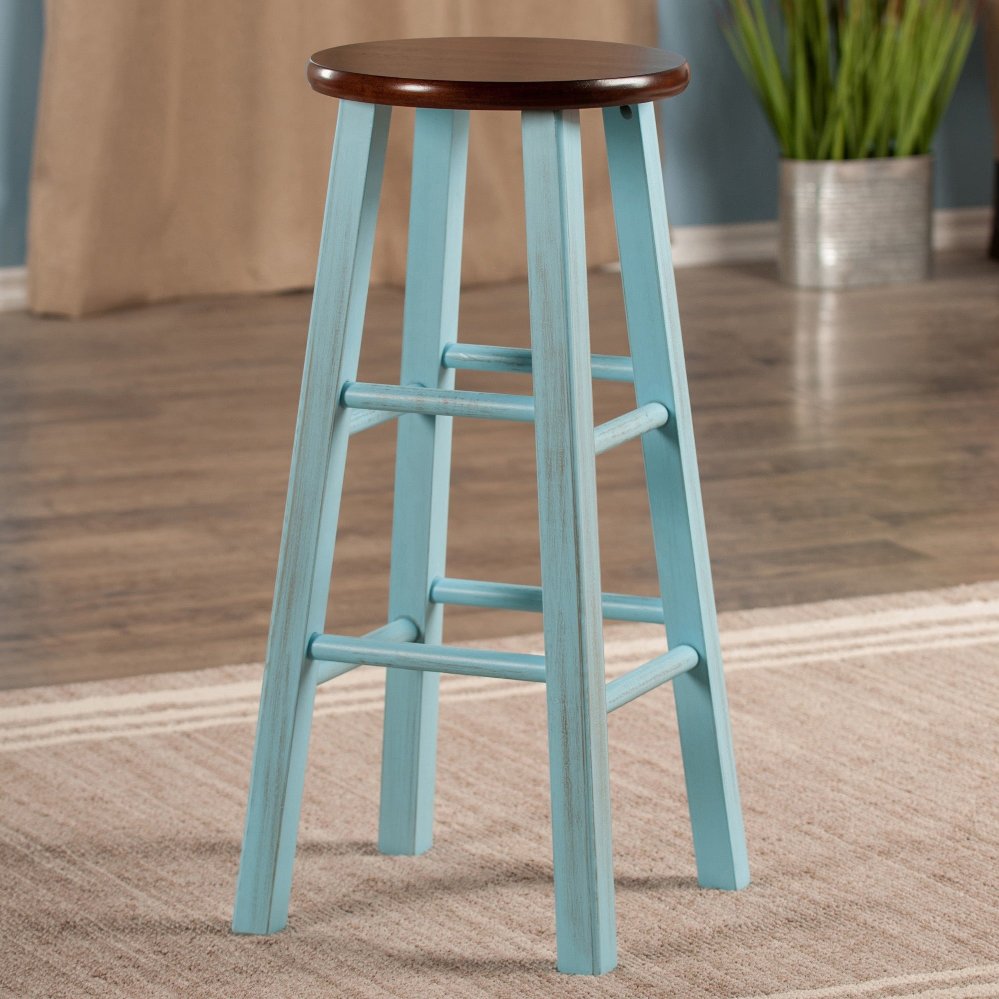 Model Stool Rustic Chair Versatile 29