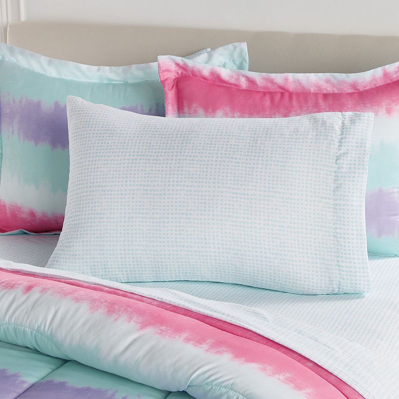 Dream Factory Tie Dye Stripe Comforter Set