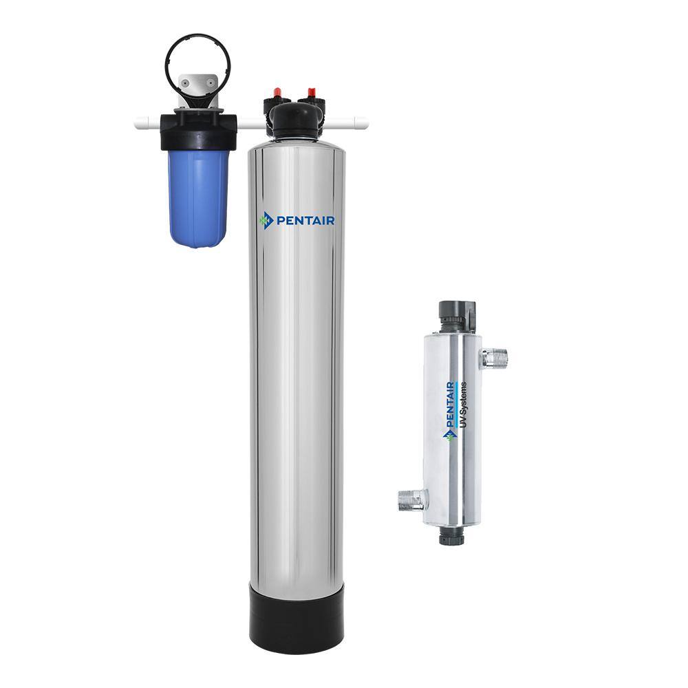 PENTAIR Whole House Water Filtration and 7 GPM UV System PC600-PUV-7-P