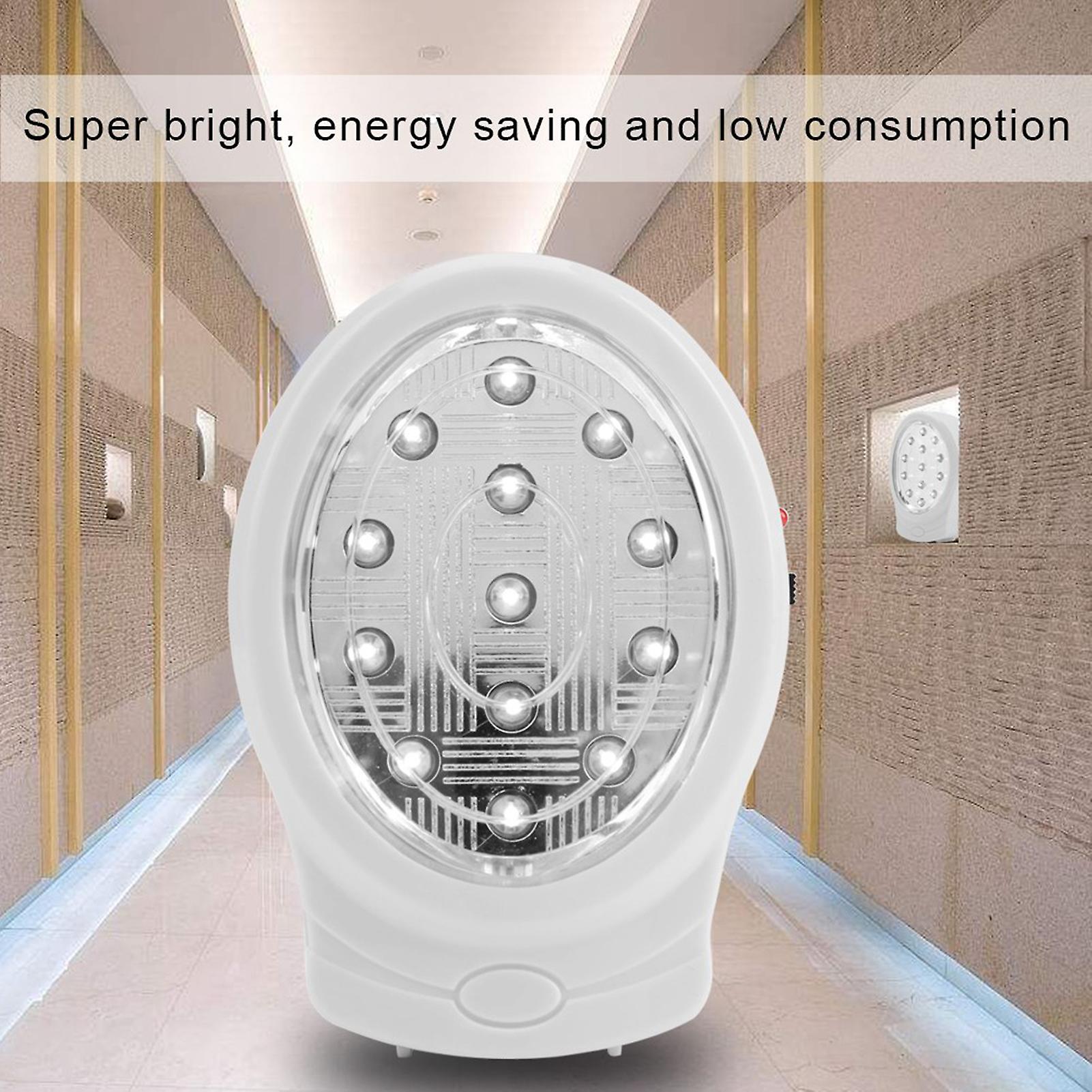 13 Led Rechargeable Home Emergency Light Automatic Power Failure Outage Lamp(eu Plug)