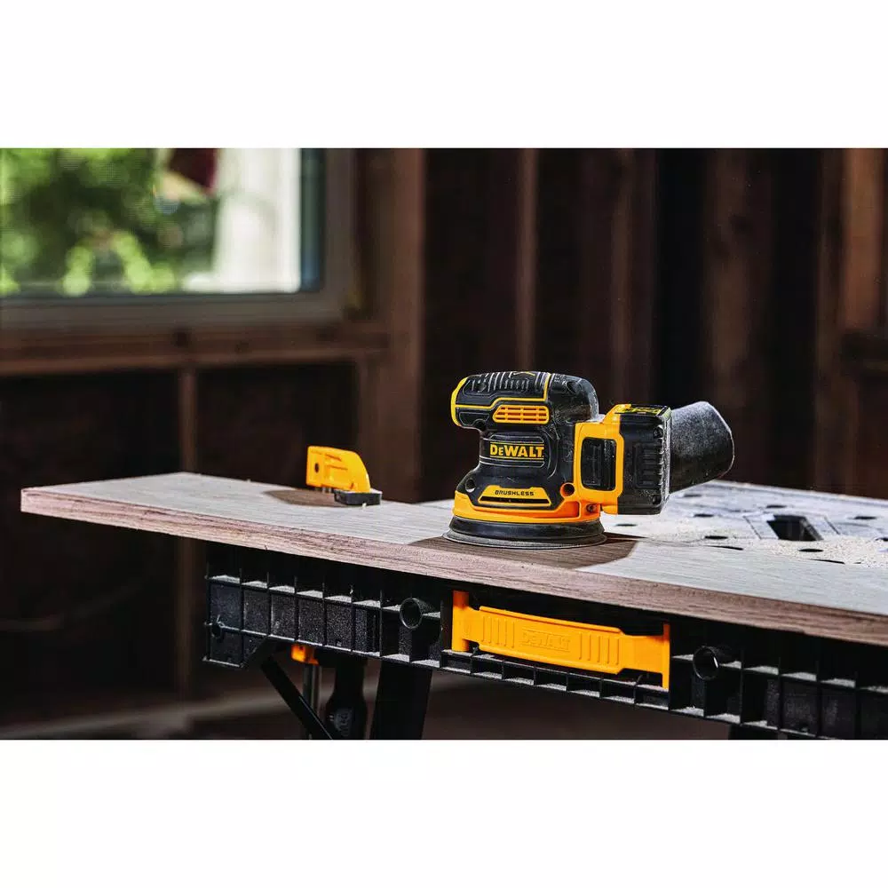 DEWALT 20-Volt MAX XR Cordless Brushless 5 in. Random Orbital Sander with (1) 20-Volt Battery 2.0Ah and Charger and#8211; XDC Depot