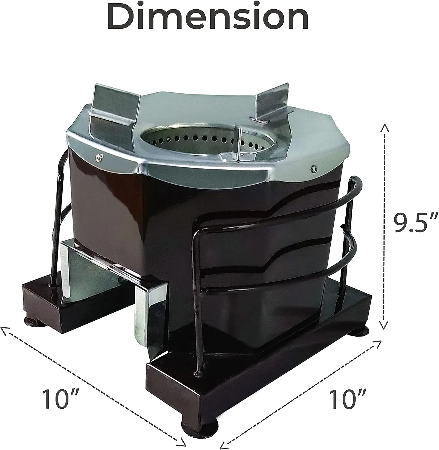 Portable Wood Pellet Rocket Stove For Camping With Smokeless