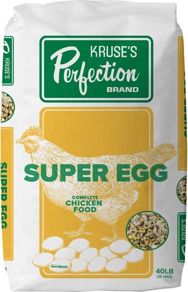 Kruse's Perfection Brand Super Egg Complete Whole Grains Chicken Feed