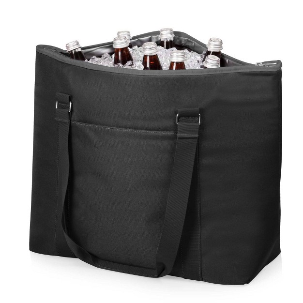 Picnic Time Tahoe Xl 38qt Tote Cooler Bag Black