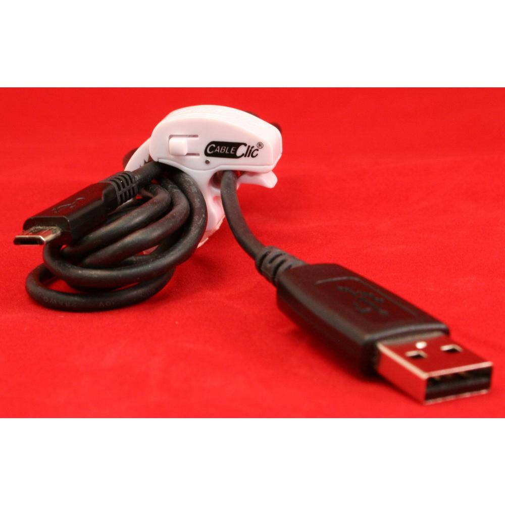 CABLE CLIC Mini Cable Clic - White KN0620U