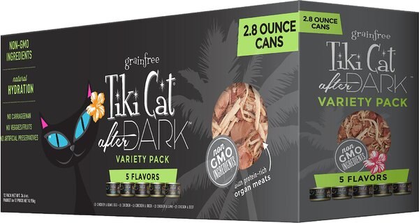 Tiki Cat After Dark Variety Pack Canned Cat Food