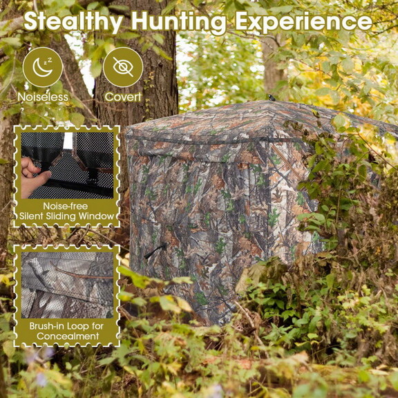 Costway 36172584 2 3 Person Hunting Blind Portable...