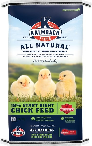 Kalmbach Feeds All Natural 18% Protein Start Right Chick Feed