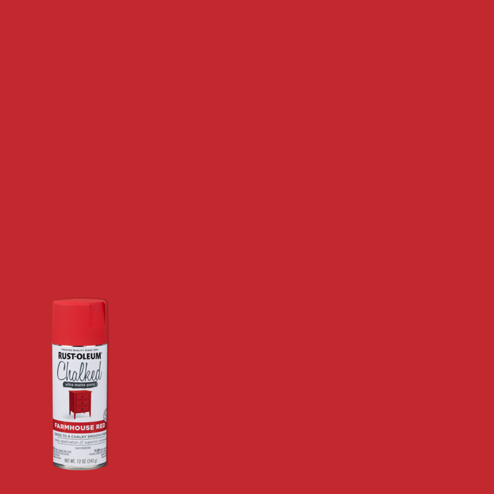 SPRAYCHALK PNT RED 12OZ