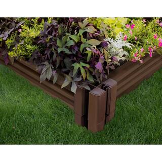 Master Mark 2 ft. x 4 ft. Plastic Raised Garden Bed Kit With Sides 99566