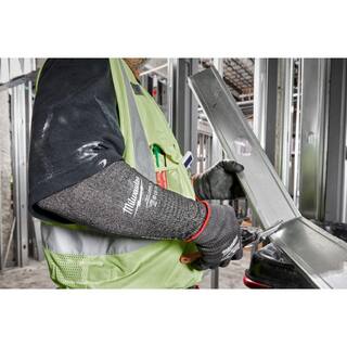 MW 18 in. Black 4-Way Stretch Cut 5 Resistant Protective Arm Sleeves 48-73-9051