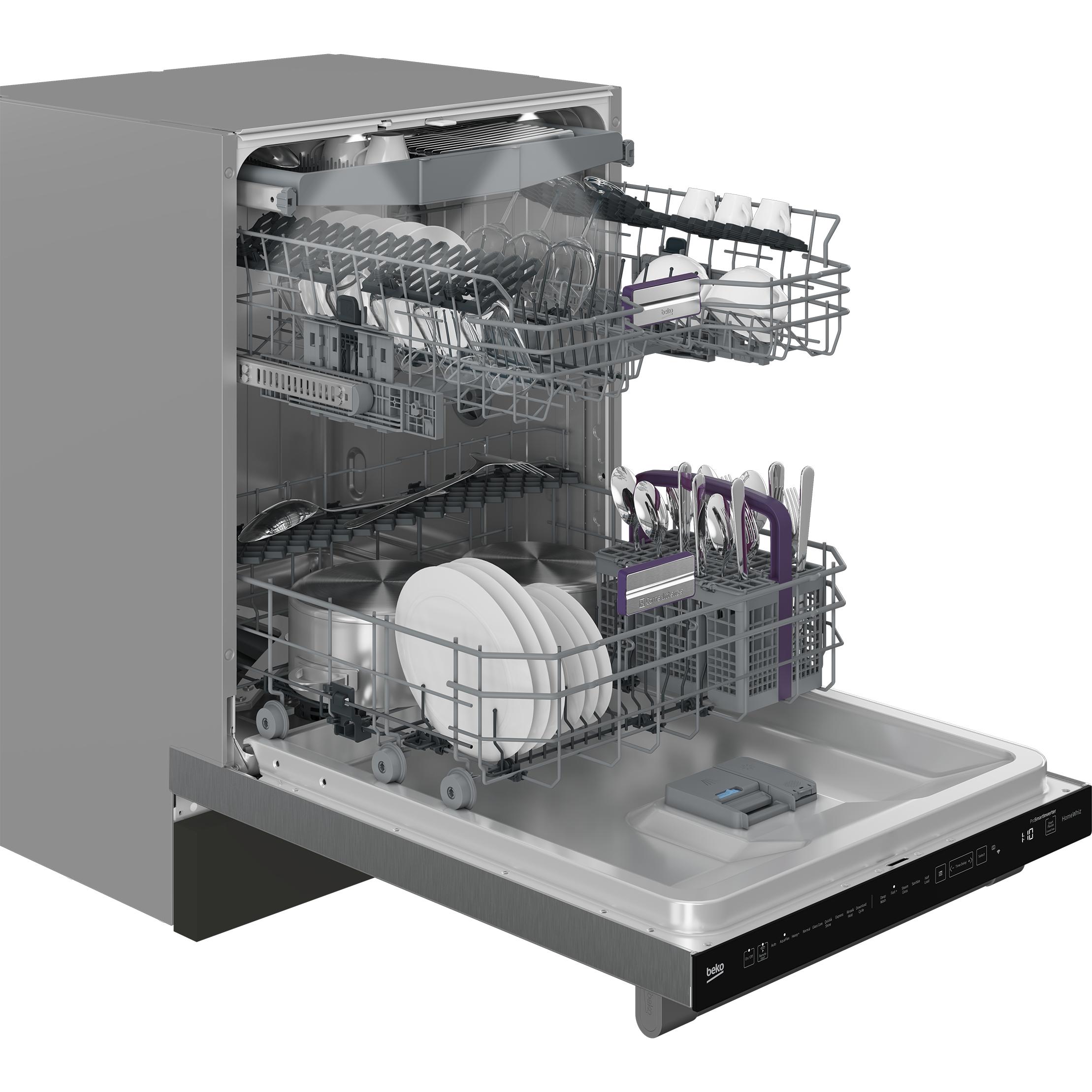 beko 24-inch Built-in Dishwasher with CornerIntense® DDT39434X