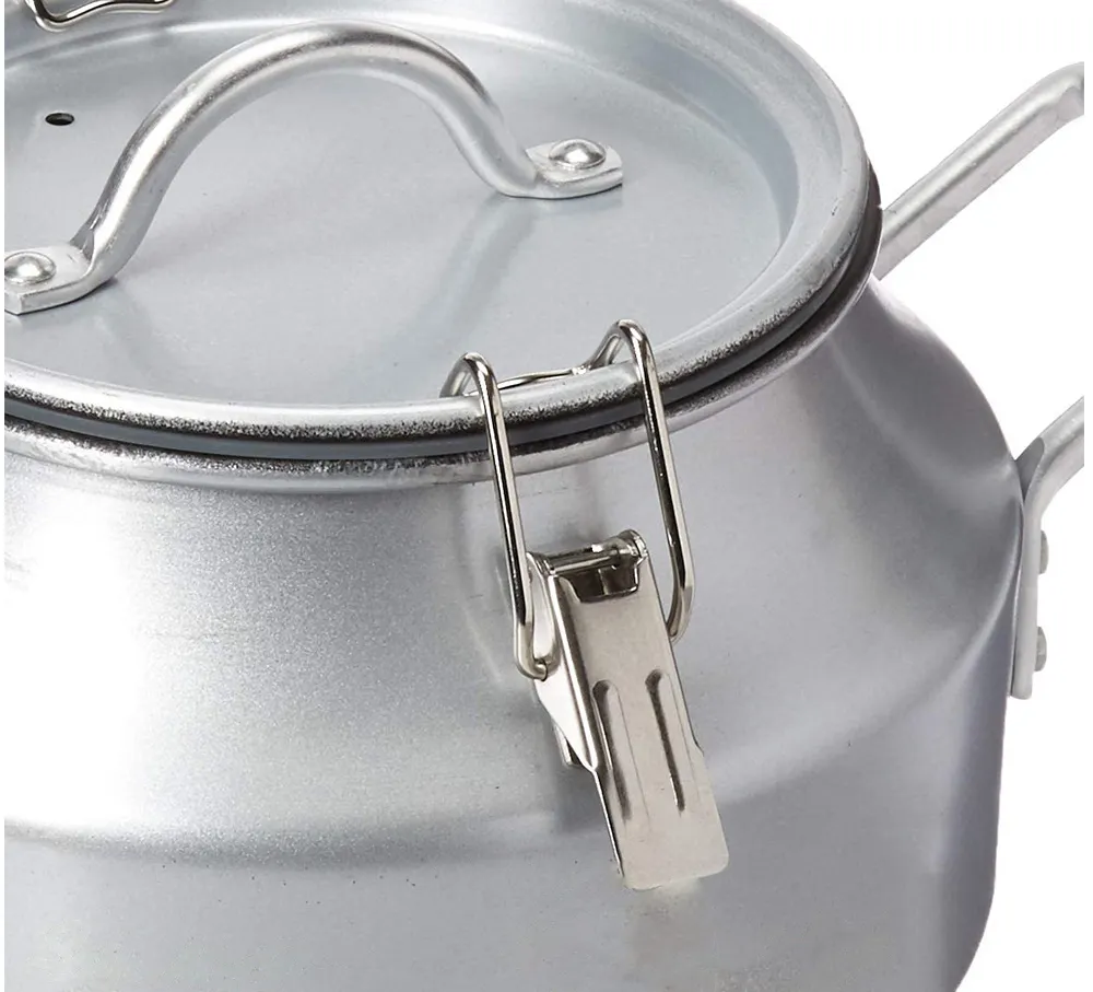 Wholesale Aluminium Portable  Pressure Cooker Cooking Kitchenware Camping Cookware Pot For Outdoor