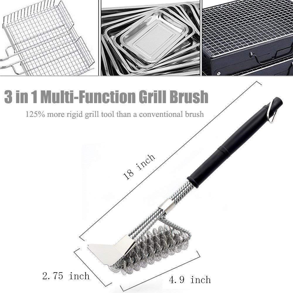 2019 New Grill Cleaner Helix Brush