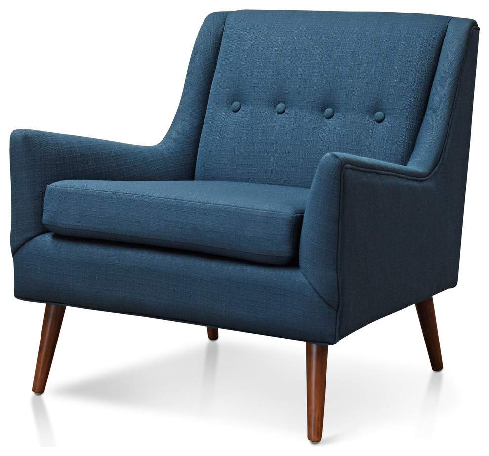 Rex Lounge Chair   Midcentury   Armchairs And Accent Chairs   by Gingko Furniture  Houzz