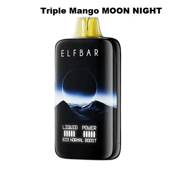 ⚡Elf Bar Moon Night 40000 – Ultra Long-Lasting Rechargeable Vape