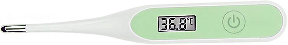 1 Pc Digital Basal Thermometer Quick Read Electronic Thermometer 20 Seconds Rapid Test Thermometer For Adult Babygreen