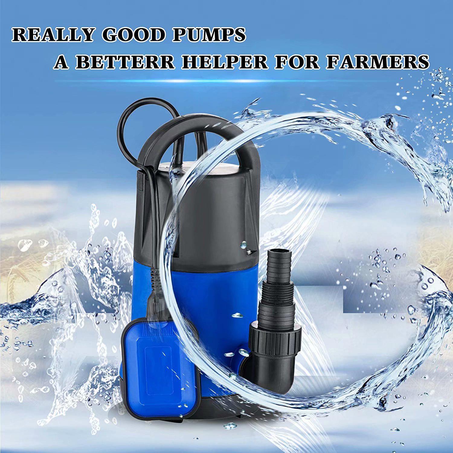 SKONYON Submersible Water Pump 1HP 750W Sump Pump Clean