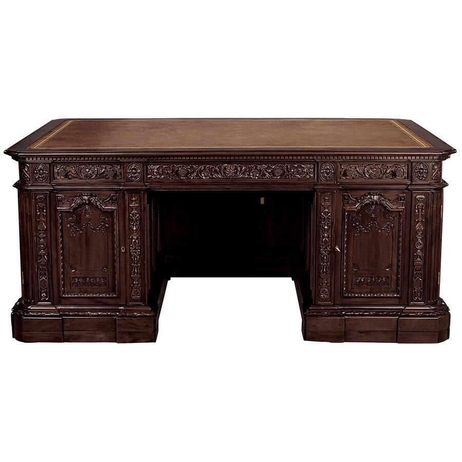 Design Toscano Oval Office Presidents' H.M.S. Resolute Desk