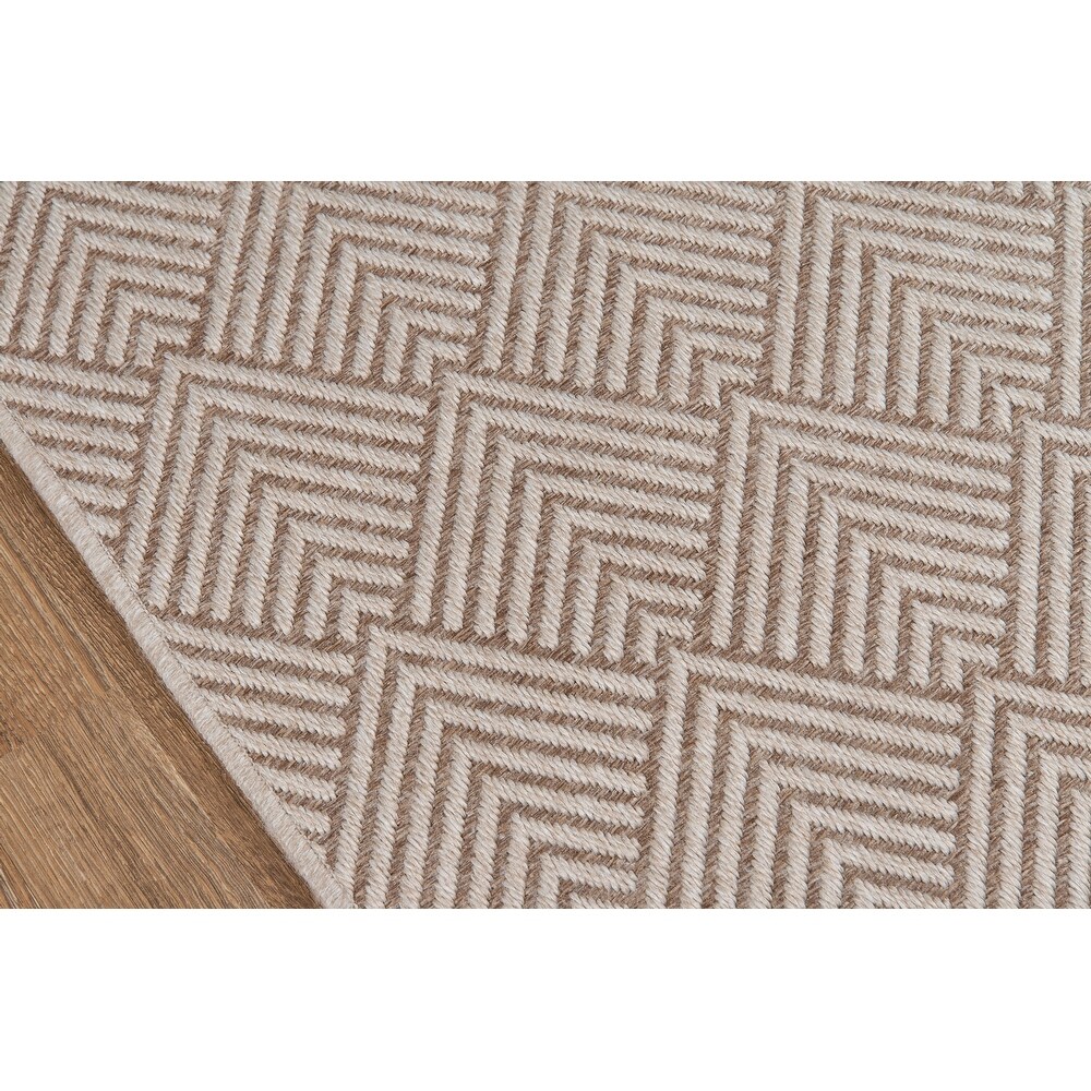 Momeni Como Contemporary Geometric Indoor Outdoor Rug