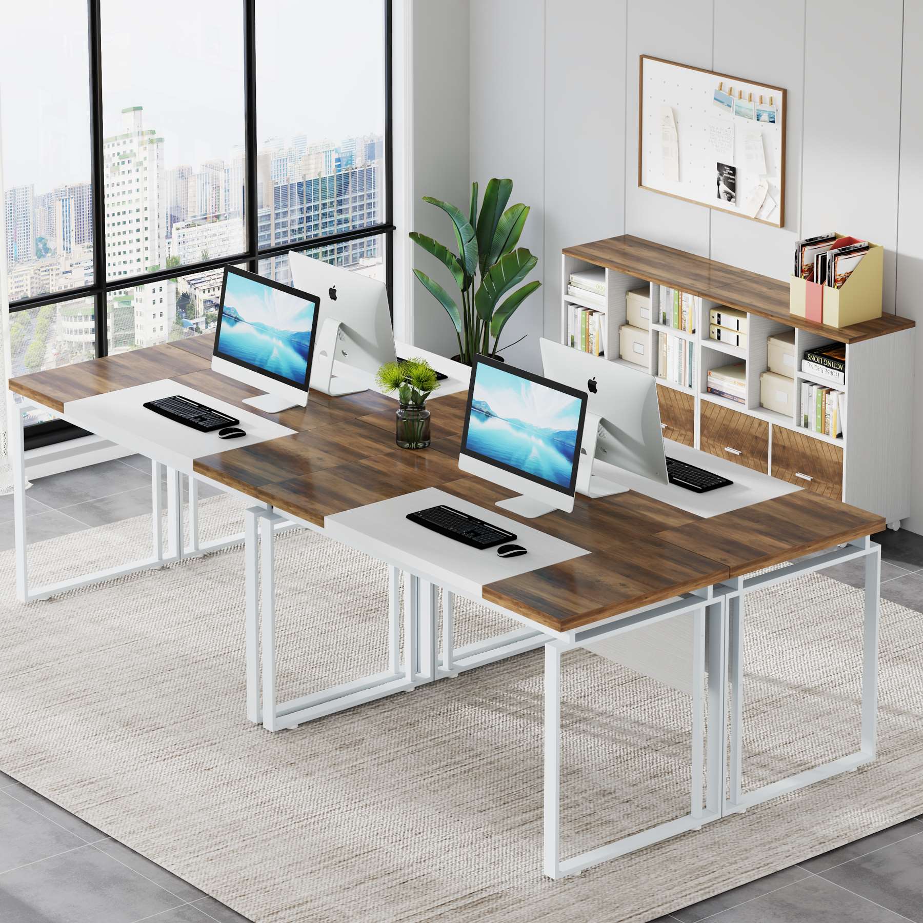 L-Shaped Executive Desk, 63