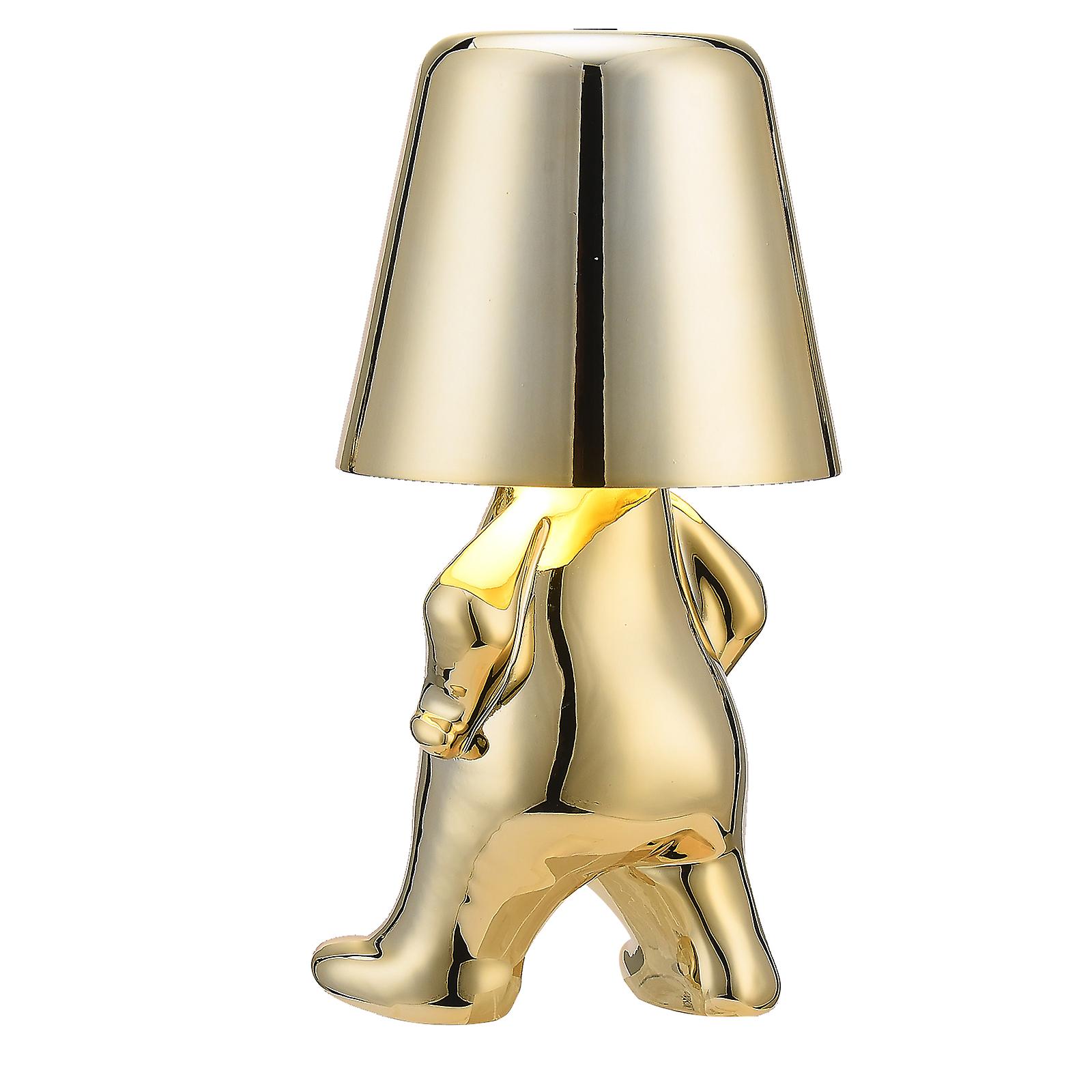 Creative Gold Mr-who Bedside/living Room Decorative Table Lamp