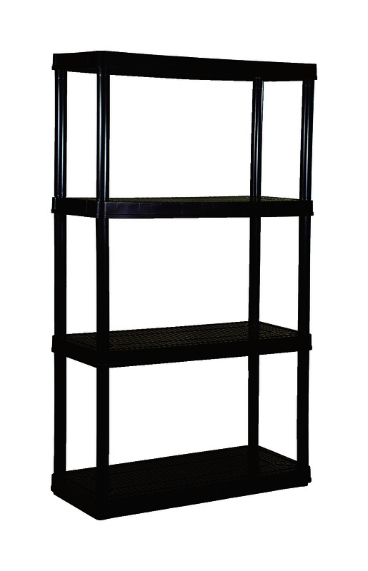 Maxit 54-1/2 in. H X 32 in. W X 14 in. D Resin Shelving Unit