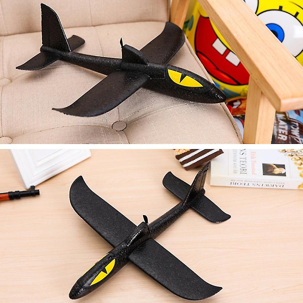 Electric Glider Drone Airplane for Kids Rechargeable Manual Throwing Foam Electric Outdoor Plane Toys