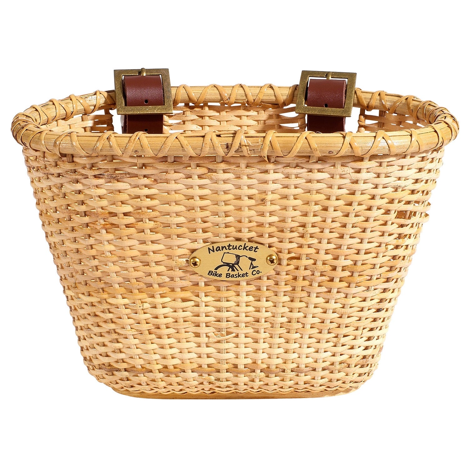 Nantucket Bicycle Basket Co. Lightship (Child Oval， Natural)