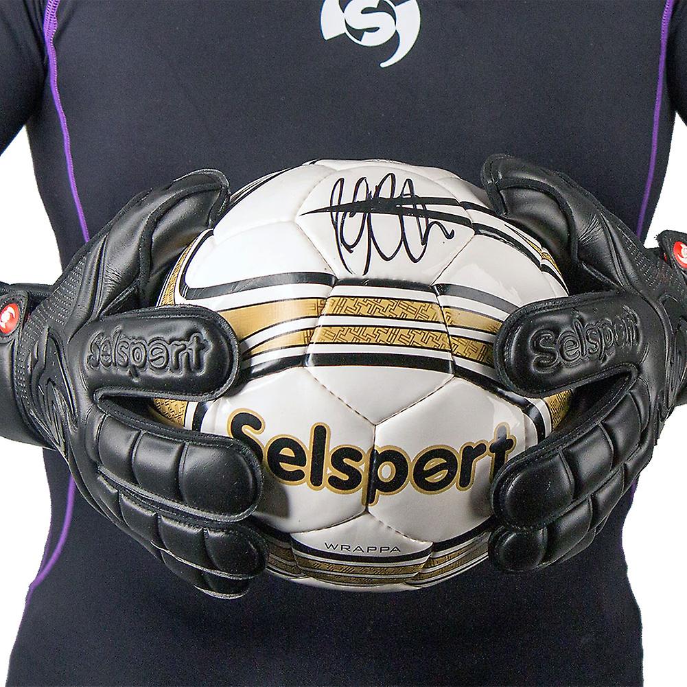 Selsport Wrappa Classic Black (Pro strap) Goalkeeper Gloves Size