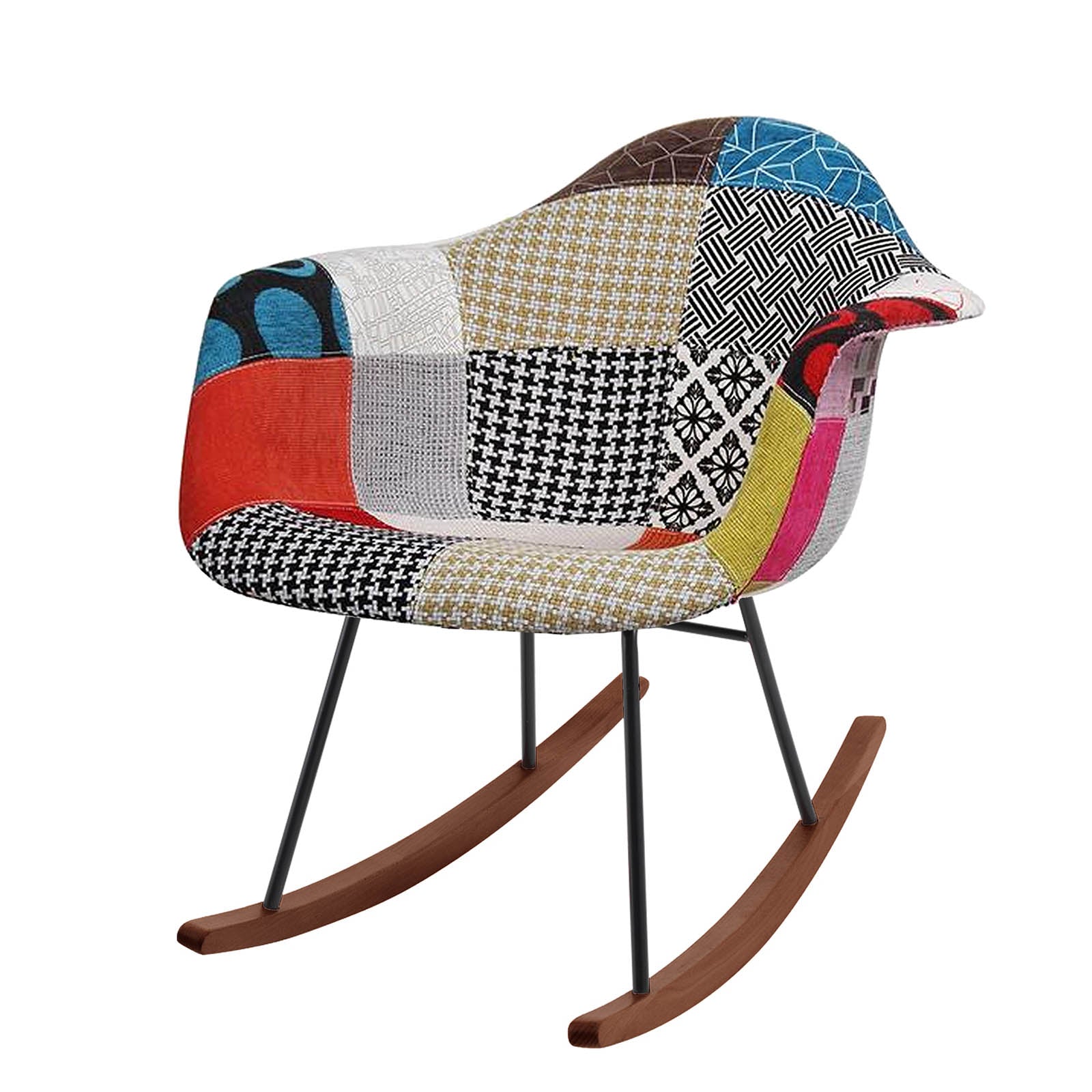 Rocking Chair-Fabric-  Hmt-042-1