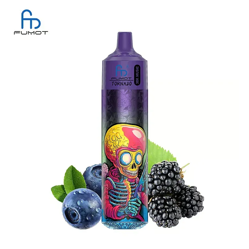Fumot RandM Tornado 3,0000 Puffs - Blueberry Sour Raspberry