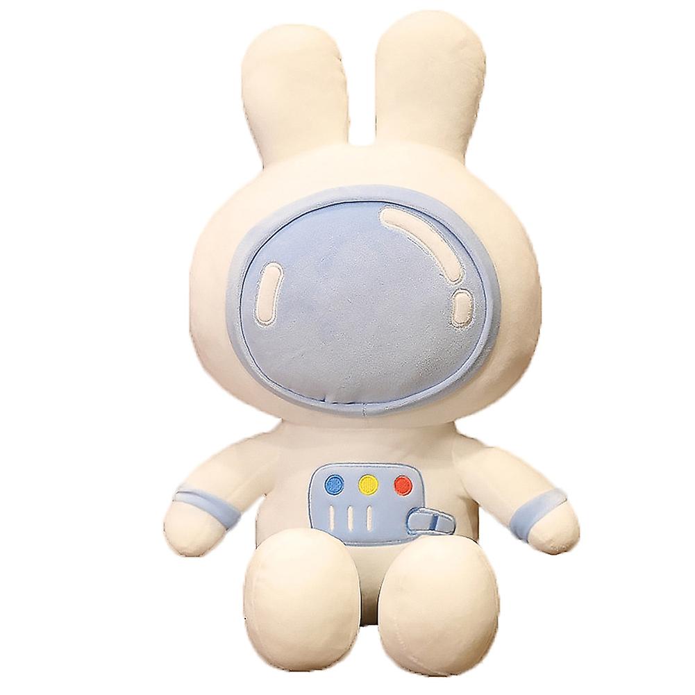 Cute Cartoon Astronaut Rabbit Doll Plush Toys Rabbit Plush Stuffed Toy For Children Boys Girls Home Ornaments Blue 35cm