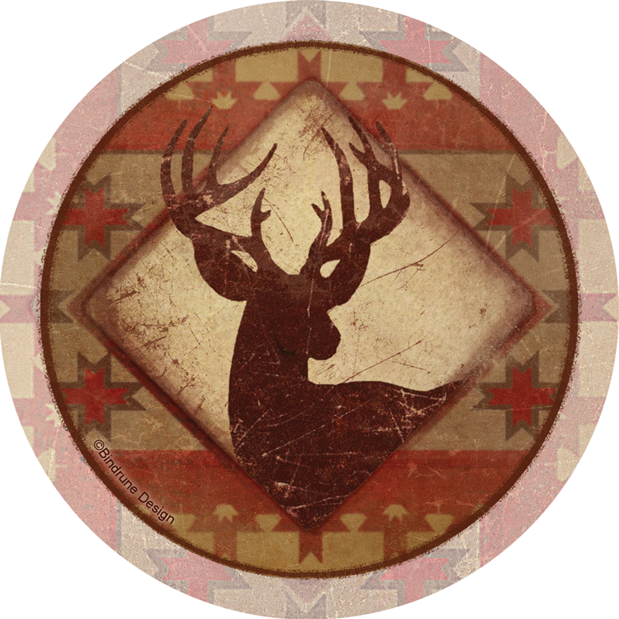 Thirstystone Occasions Drink Coasters， Deer Lodge