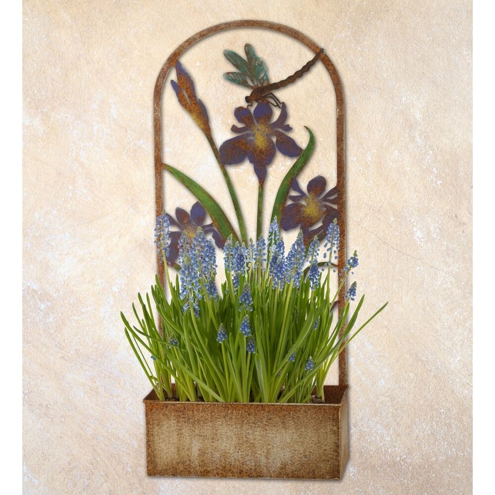 Planter Wall Decor   Dragonfly