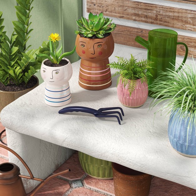 Family Ceramic Indoor Outdoor Planter Pot