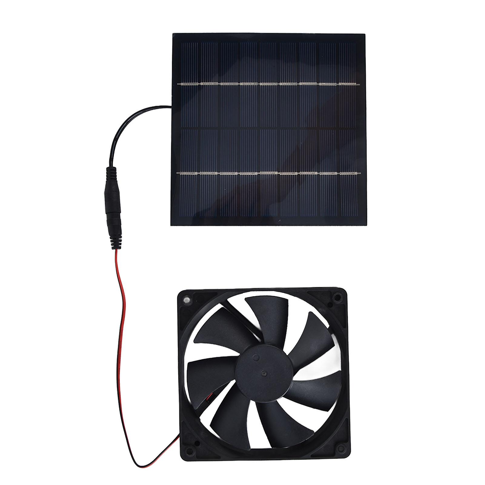 Solar Powered Exhaust Fan 10w Single Fan Waterproof Solar Panel Fan Kit For Chicken Coops Greenhouses