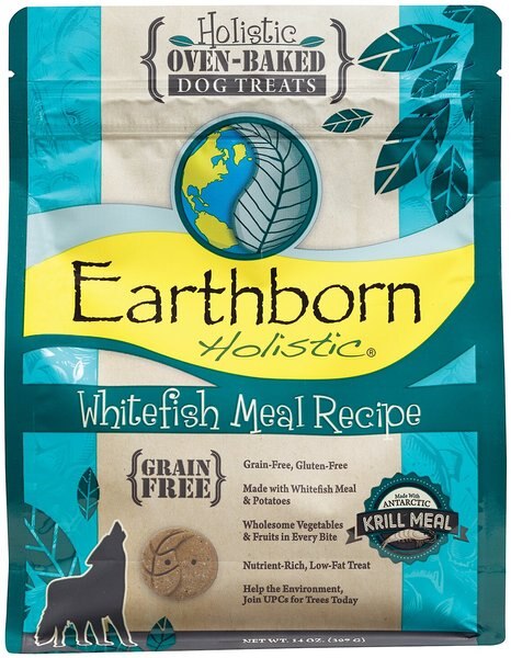 Earthborn Holistic Grain-Free Whitefish Meal Recipe Dog Treats