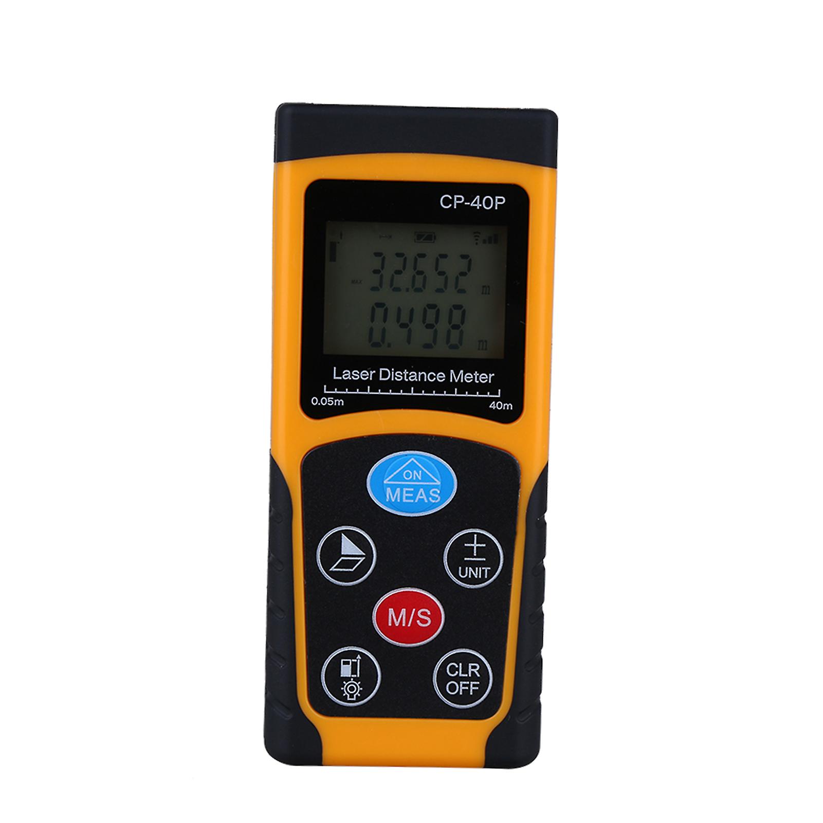 High Accuracy Handheld Digital Ir Laser Distance Meter Compact Measure Range Finder 40m