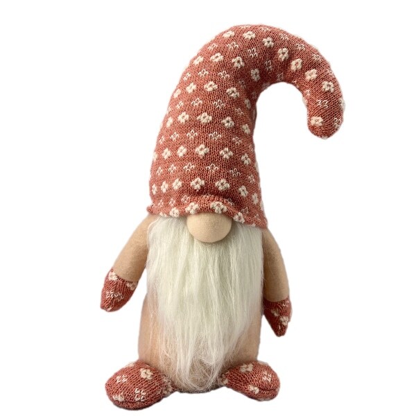 Plush Santa Gnome Christmas Figurine