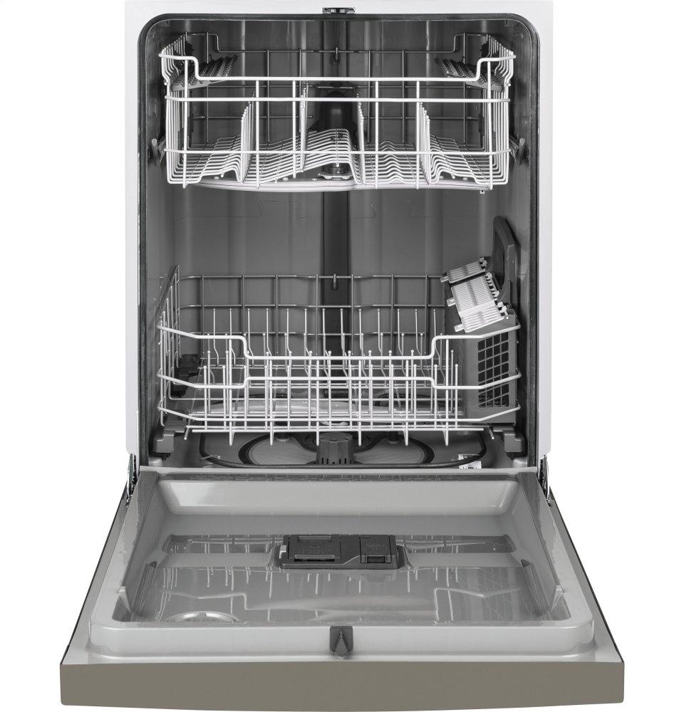 Ge Appliances GDF530PMMES Ge® Front Control With Plastic Interior Dishwasher With Sanitize Cycle & Dry Boost