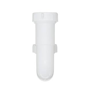 Oatey 1-14 in. White Plastic Sink Drain P- Trap HDC9700B