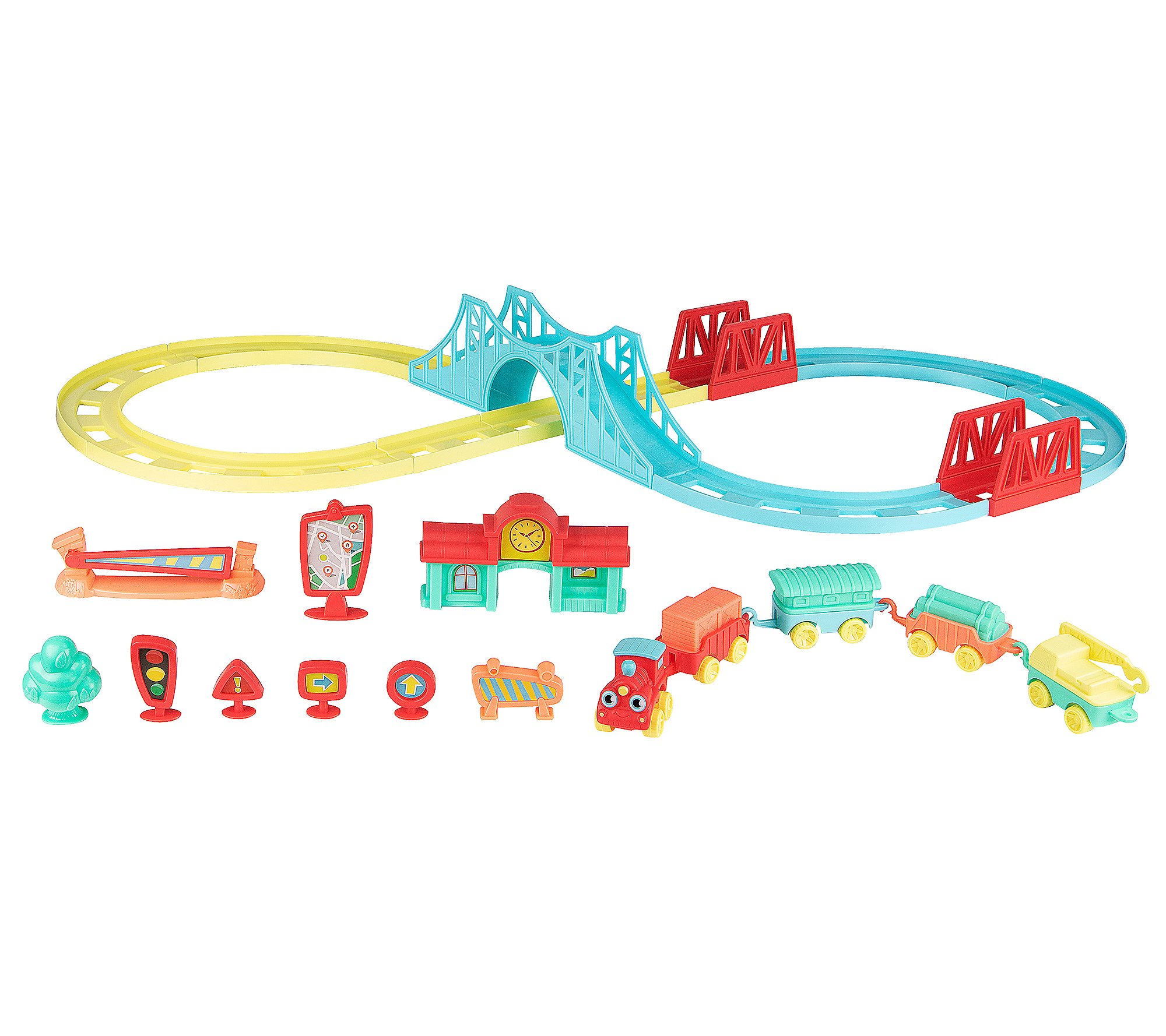 JC Toys Lots to Play Play Baby Train Gift Set