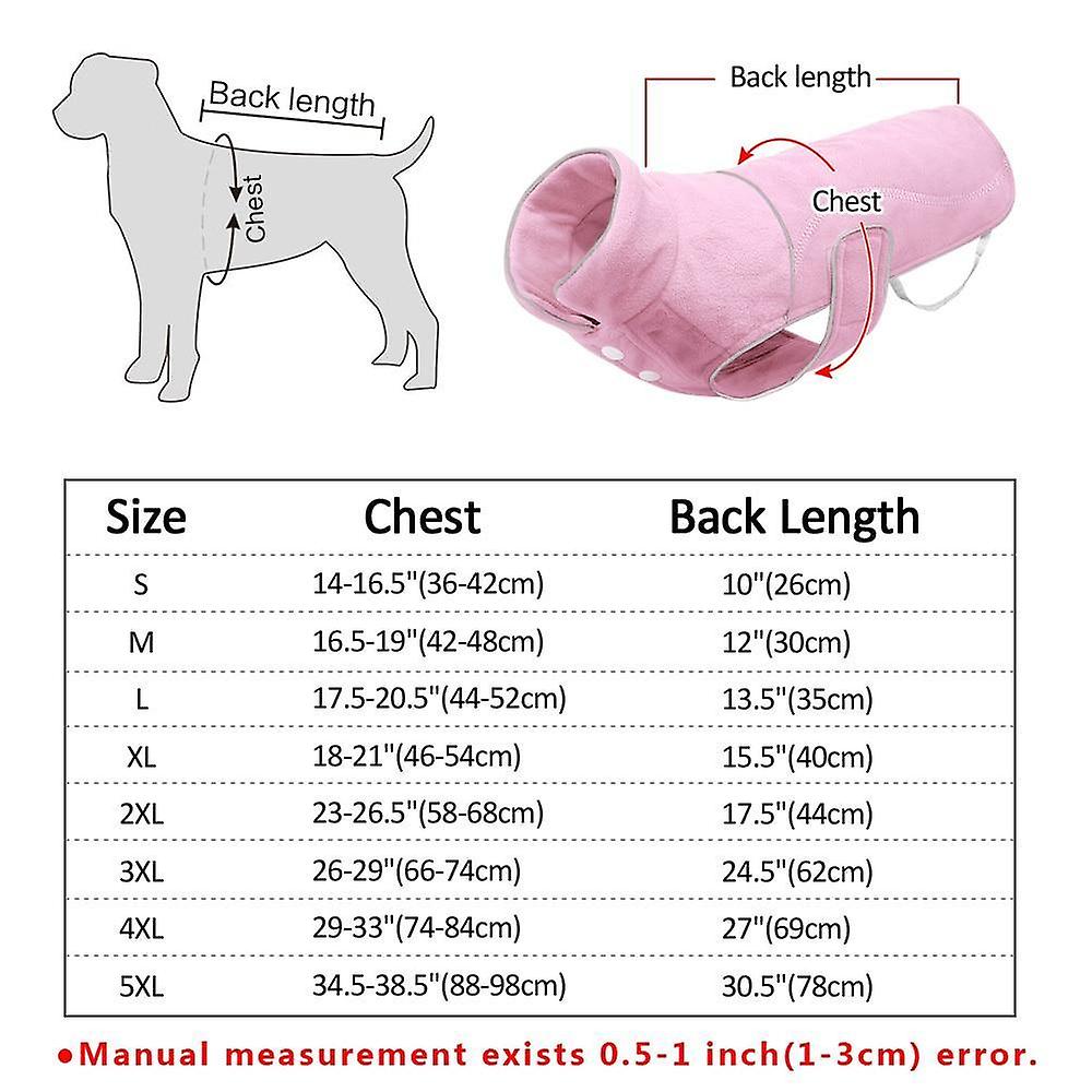 Reflective warm dogs clothes jacket