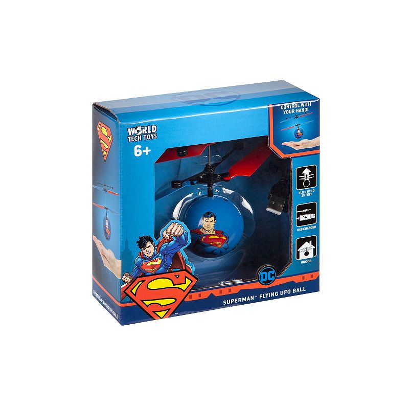 World Tech Toys Justice League Superman Heli-Ball