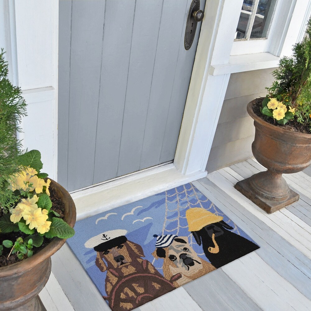 Liora Manne Frontporch Arrf Ye Mateys Indoor/Outdoor Rug