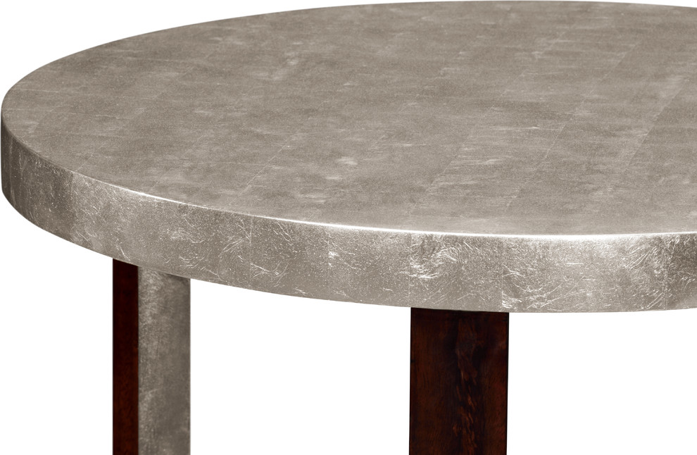 Black Eucalyptus Round Side Table   Transitional   Side Tables And End Tables   by HedgeApple  Houzz