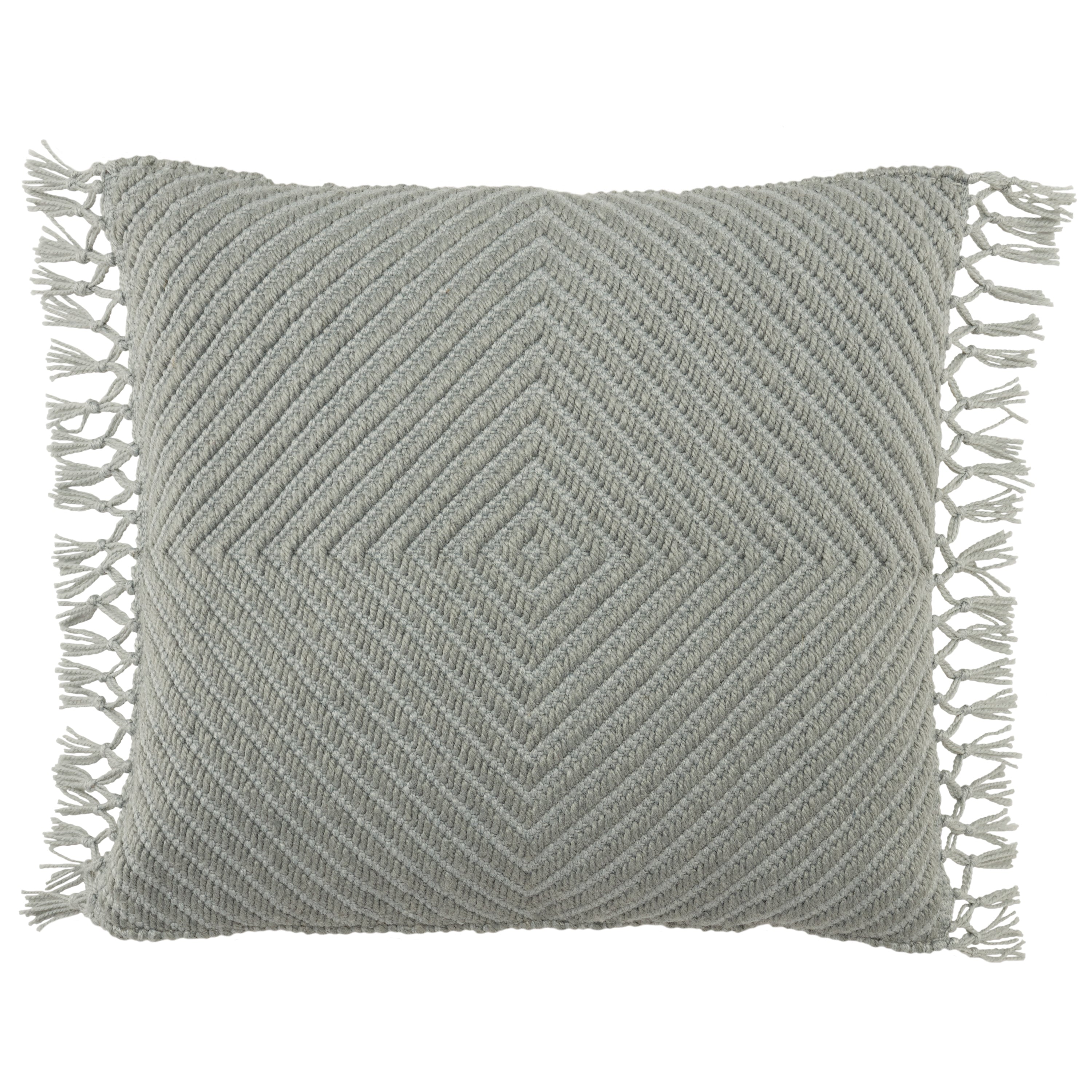 Tallis Maritima Indoor/Outdoor Light Gray Pillow